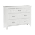 Blaire Farm 1675W-5 Dresser by Homelegance | White Finish