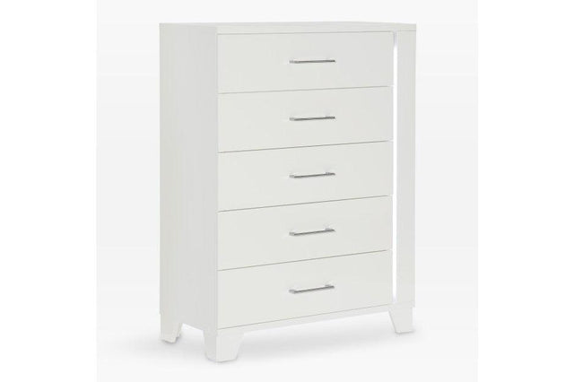 Homelegance - Kerren Chest, Led Lighting In White High Gloss - 1678W-9