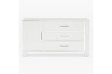 Homelegance - Kerren Dresser, Led Lighting In White High Gloss - 1678W-5