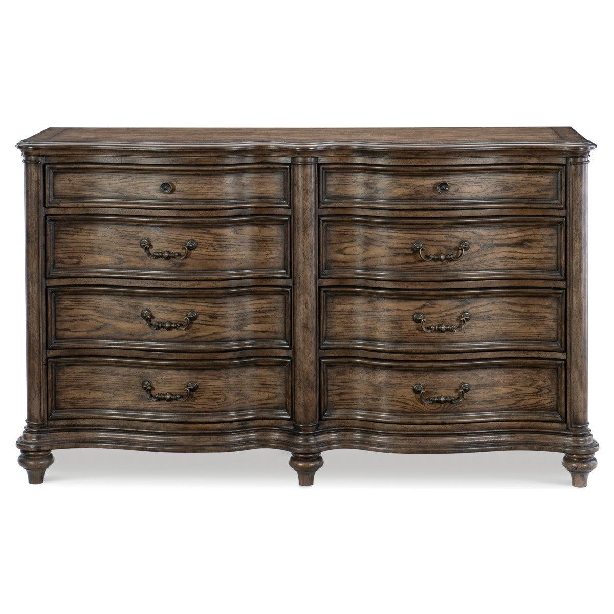 Homelegance - Heath Court Dresser In Brown Oak - 1682-D