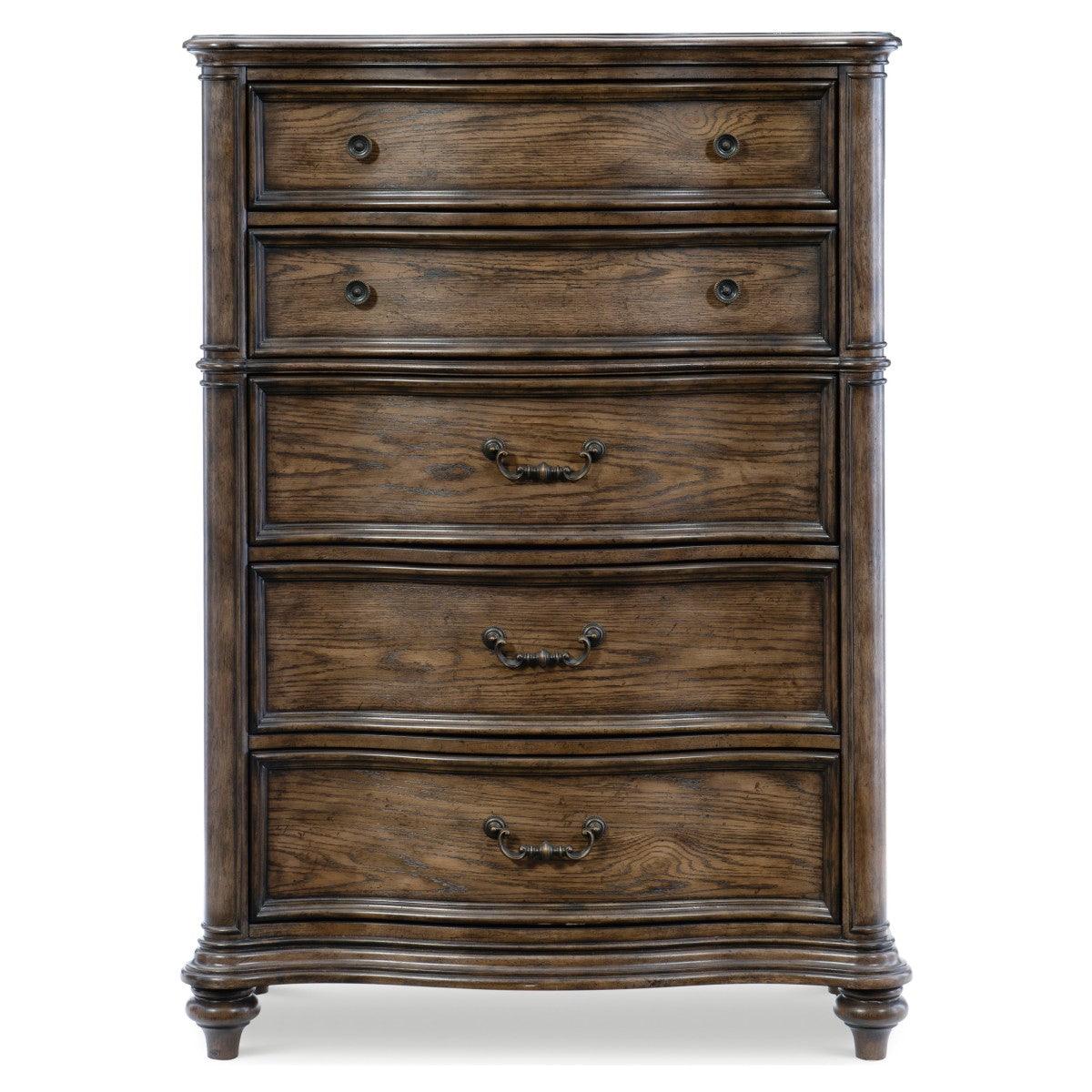 Homelegance - Heath Court Chest In Brown Oak - 1682-C