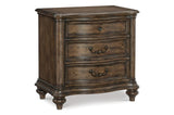 Homelegance - Heath Court Night Stand In Brown Oak - 1682-N