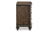 Homelegance - Heath Court Night Stand In Brown Oak - 1682-N