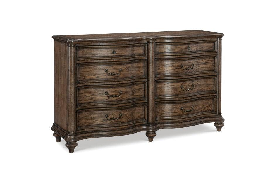 Homelegance - Heath Court Dresser In Brown Oak - 1682-D