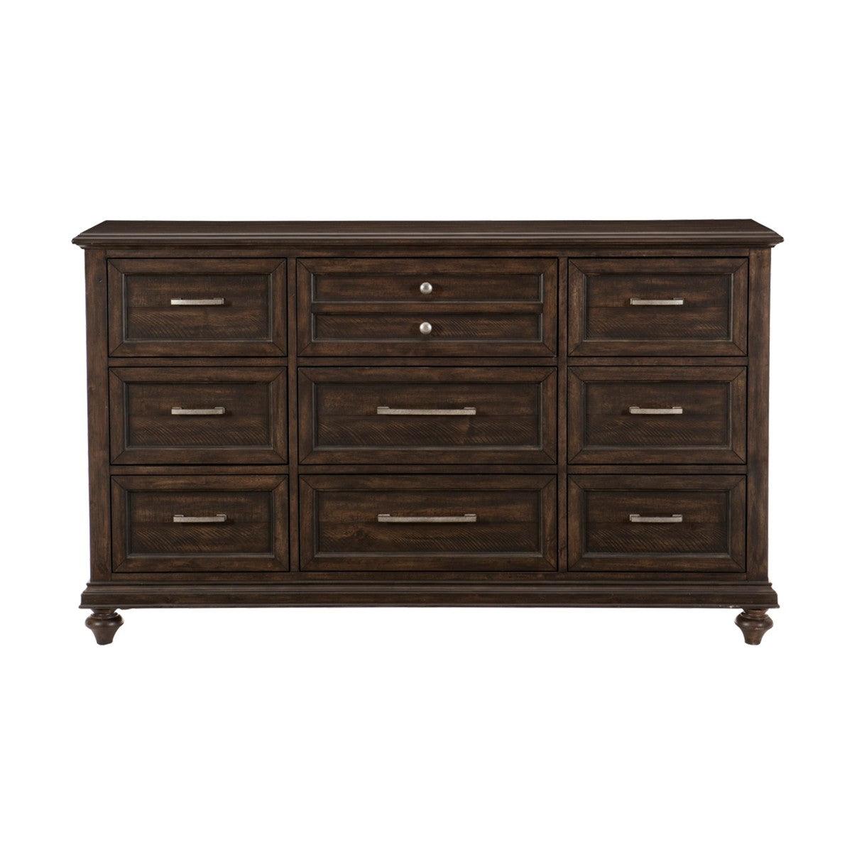 Homelegance - Logandale Dresser In Charcoal - 1689-D