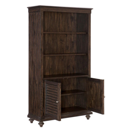 Homelegance - Cardano Bookcase In Driftwood Charcoal - 1689-18