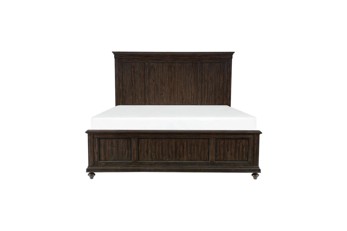 Cardano 5 Piece Queen Bedroom Set In Driftwood Charcoal 1689 - 1 - 5Set | Homelegance | Home Elegance USA
