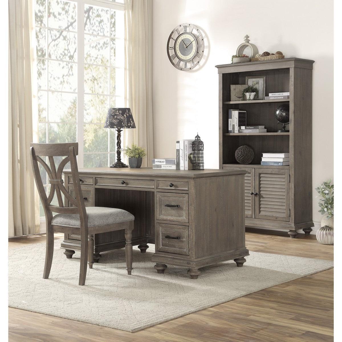 Cardano Bookcase In Light Brown 1689Br - 18 | Homelegance | Home Elegance USA