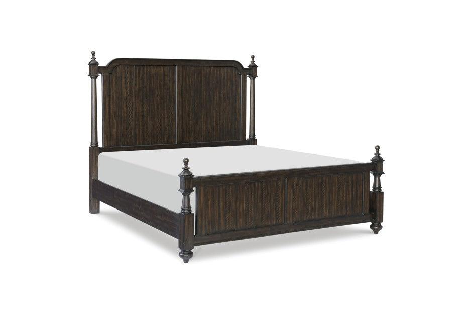 Homelegance - Logandale Queen Bed In Charcoal - 1689P-Q