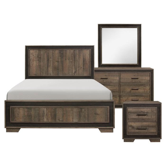 Homelegance - Ellendale 4 Piece Queen Bedroom Set In Dark Ebony - 1695-1*4