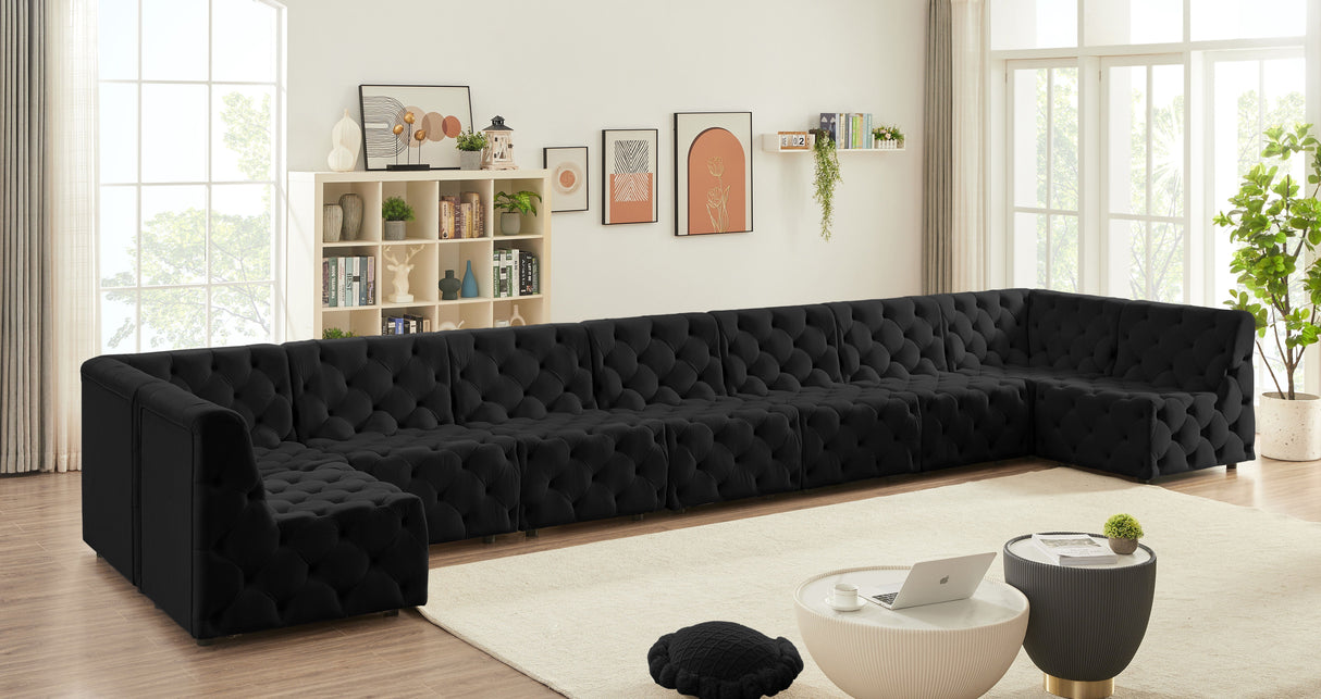 Tuft - Modular Sectional - Black - Home Elegance USA