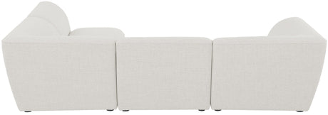 Miramar - Modular Sectional 4 Piece - Cream - Home Elegance USA