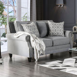 Giovanni - Sofa & Loveseat - Gray - Home Elegance USA