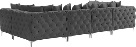 Tremblay - Modular Sectional 6 Piece - Gray - Modern & Contemporary - Home Elegance USA