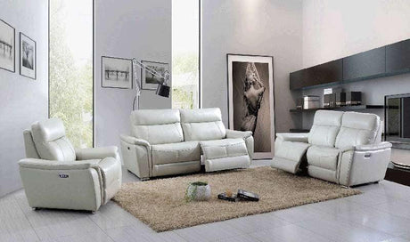 ESF Furniture - 1705 2 Piece Reclining Living Room Set with Electric Recliner - 1705-2SET