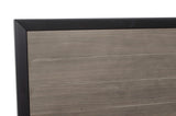 Homelegance - Raku Eastern King Platform Bed With Footboard Storage In Gray And Black - 1711K-1Ek*