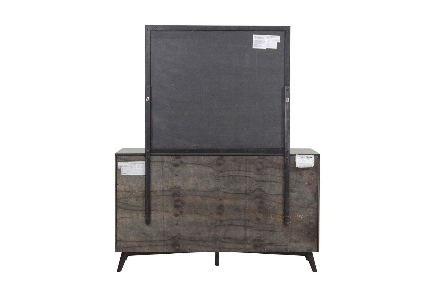 Homelegance - Raku 5 Piece Eastern King Platform Bedroom Set In Gray And Black - 1711K-1Ek-5Set