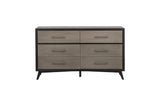 Homelegance - Raku Dresser In Gray And Black - 1711-5