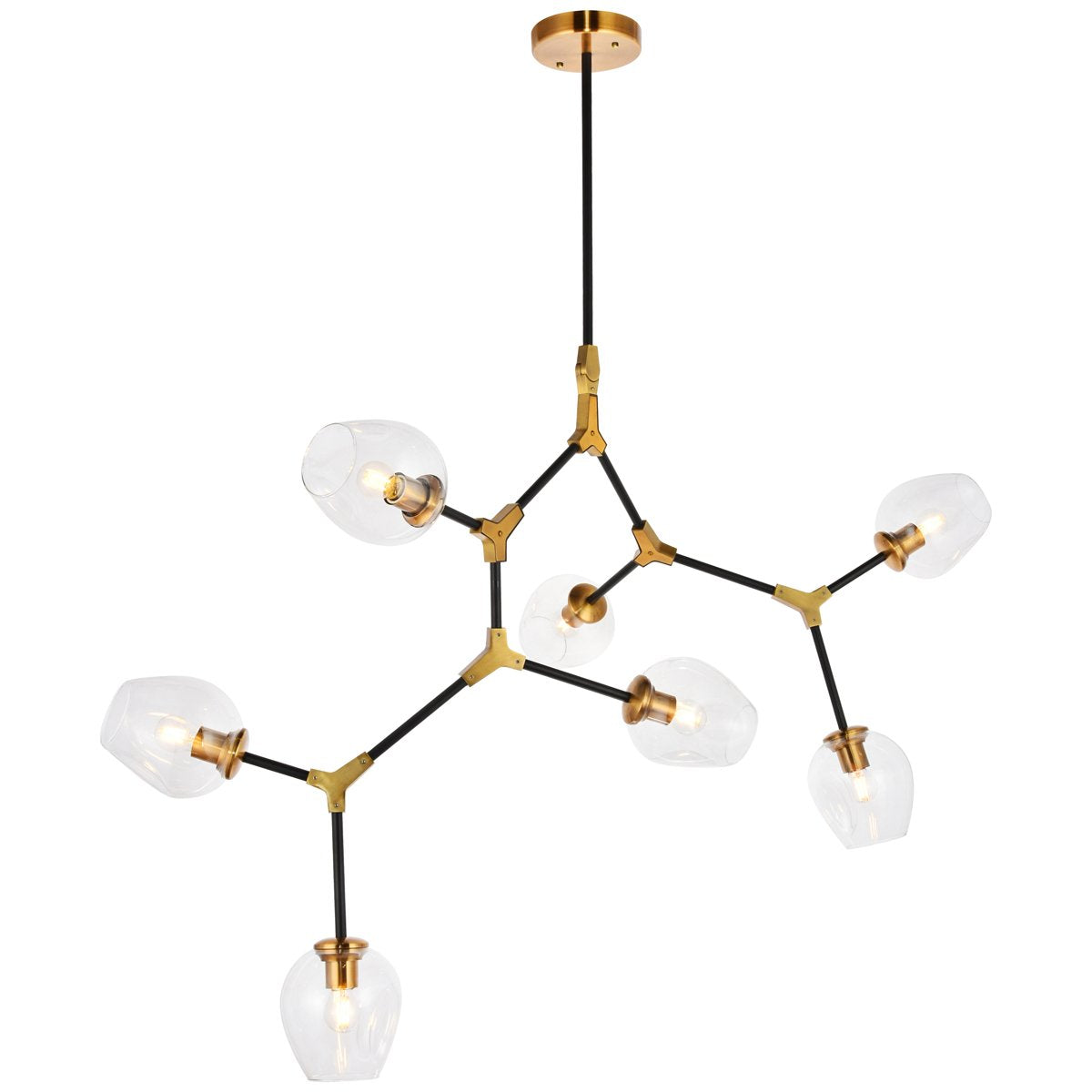 Elegant Lighting Cavoli 7-Light Pendant - Home Elegance USA