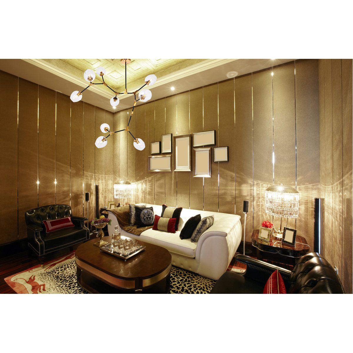 Elegant Lighting Cavoli 9-Light Pendant - Home Elegance USA
