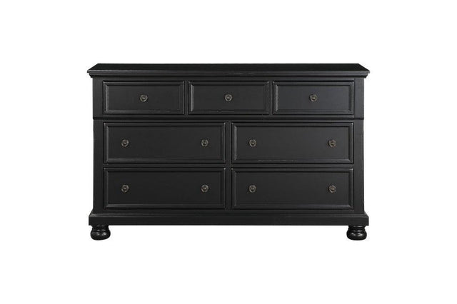 Homelegance - Laurelin Dresser, Hidden Drawer In Black - 1714Bk-5