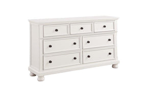 Laurelin Dresser, Hidden Drawer In White 1714W-5 | Homelegance