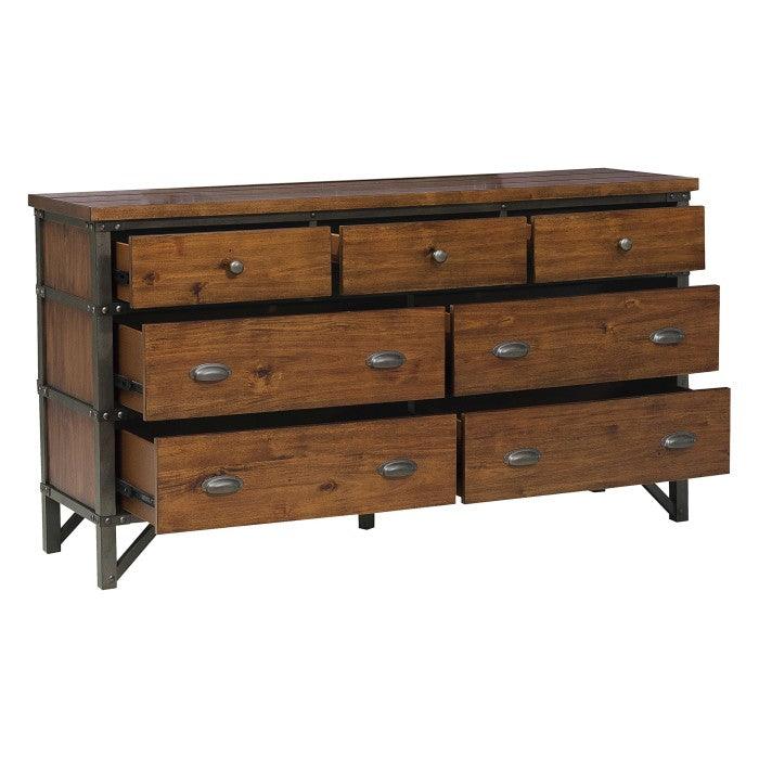 Homelegance - Holverson Brown Milk Crate Dresser - 1715-5