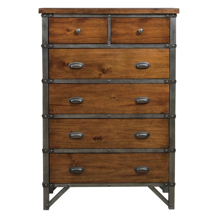 Homelegance - Holverson Brown Milk Crate Chest - 1715-9