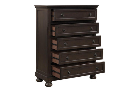 Begonia 5 Piece Queen Bedroom Set 1718Gy-1-9 | Homelegance