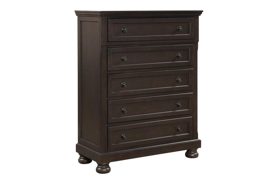 Begonia 5 Piece Queen Bedroom Set 1718Gy - 1 - 9 | Homelegance | Home Elegance USA