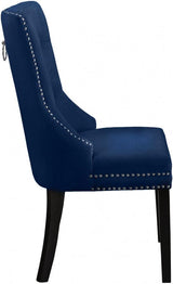 Meridian Furniture - Nikki Dining Chair In Navy (Set Of 2) - 740Navy-C