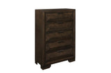 Homelegance - Chesky Warm Espresso 5 Piece Eastern King Platform Storage Bedroom Set - 1753K-1Ek-9