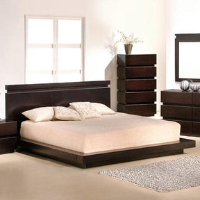 Knotch Queen Size Bed - 1754426-Q | J&M