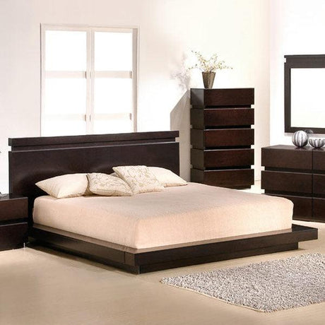 Knotch 3 Piece Eastern King Size Bedroom Set - 1754426-K-3Set | J&M