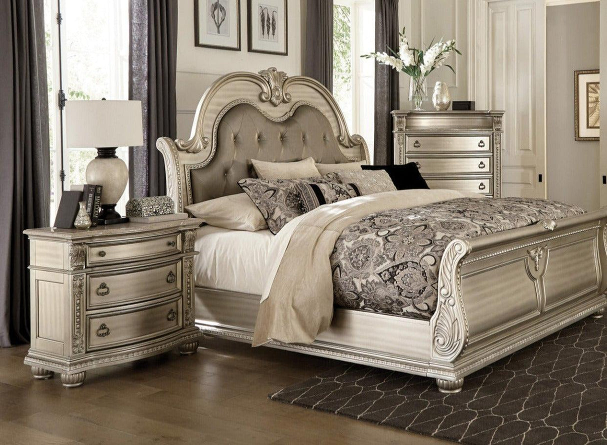 Homelegance - Cavalier 3 Piece Eastern King Bedroom Set