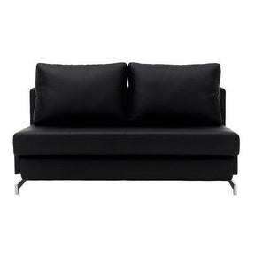 Premium Sofa Bed K43-2 In Black Leatherette - 176014-Bk | J&M