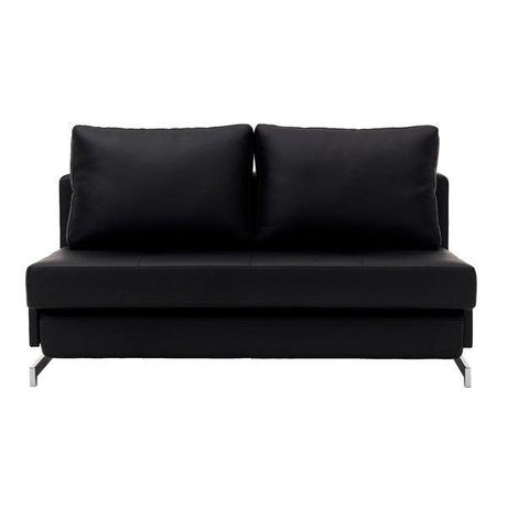 J&M Furniture - Premium Sofa Bed K43-2 In Black Leatherette - 176014-Bk