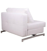 J&M Furniture - Premium Sofa Bed K43-2 In White Leatherette - 176014-W