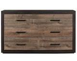 Homelegance - Miter Mahogany And Ebony Dresser - 1762-5