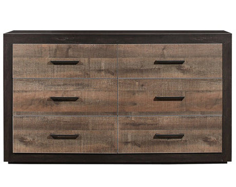 Homelegance - Miter Mahogany And Ebony Dresser - 1762-5