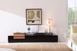 Tv Stand 072 In Black High Gloss & Walnut - 17760 | J&M