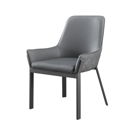J&M Furniture - Mc Venice Dining Chair Dark Grey (Set Of 2) - 17797-Dg