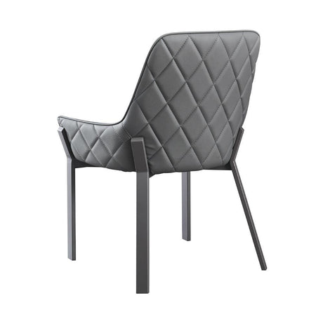 Mc Venice Dining Chair Dark Grey (Set Of 2) - 17797-Dg | J&M