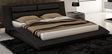 Wave Black Queen Platform Bed - 17836-Q | J&M