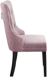 Meridian Furniture - Nikki Dining Chair In Pink (Set Of 2) - 740Pink-C