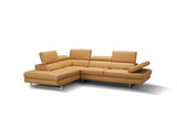 J&M Furniture - A761 Italian Leather Sectional Freesia In Left Hand Facing - 178555-Lhfc