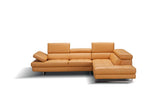 A761 Italian Leather Sectional Freesia In Right Hand Facing - 178555 - Rhfc | J&M | Home Elegance USA