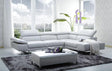 1717 Italian Leather Sectional Right Hand Facing - 178571-Rhfc | J&M