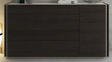J&M Furniture - Porto Natural Light Grey Lacquer 3 Piece Queen Platform Bedroom Set - 17867-Q-3Set