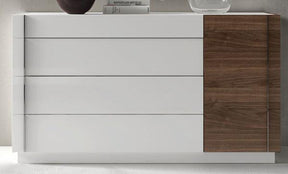 Lisbon Natural White Lacquer Dresser - 17871-D | J&M